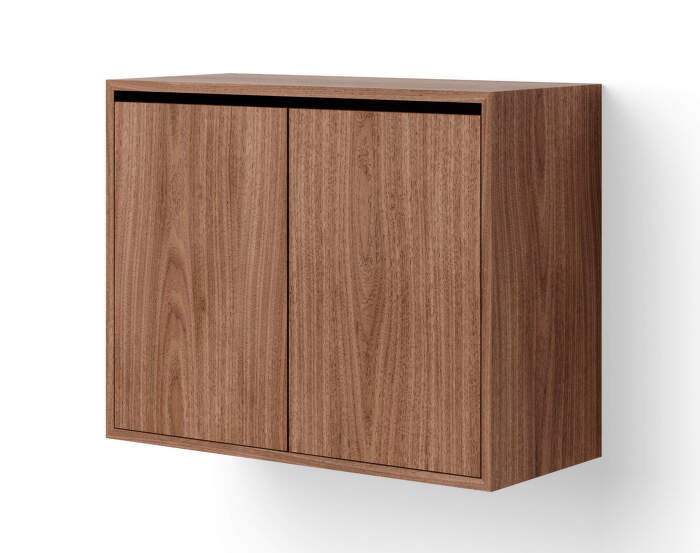 Závěsná skříňka Cabinet Tall w. Doors, walnut