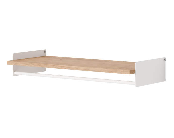 Police New Works Wardrobe Shelf Kit, oak/white