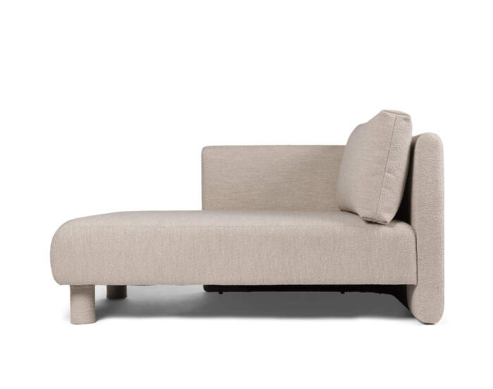 Modulární pohovka Dase Chaise Lounge Left Modul, Soft Bouclé natural