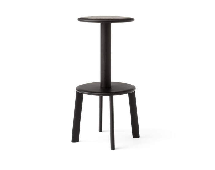 Barová židle Massif Bar Stool AV40, dark oak/warm black