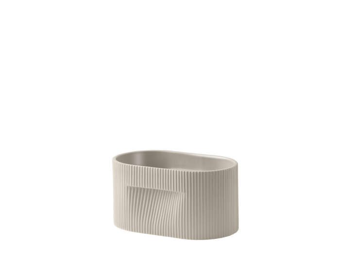 Květináč Ridge Planter H13, beige