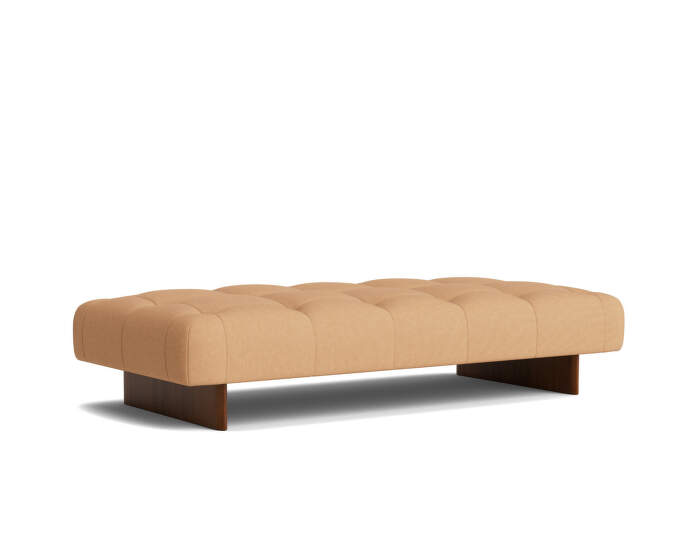 Lenoška Quilton Lift Daybed, water based lacquered walnut/Naveli 443