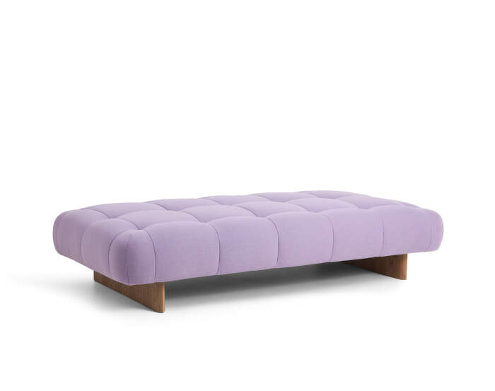 Lenoška Quilton Lift Daybed, water based lacquered walnut/Nico 014