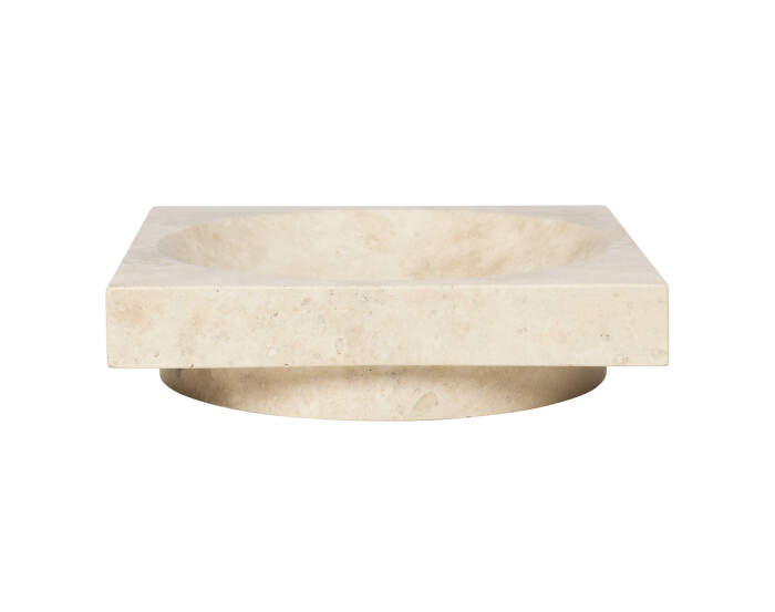 Mísa Hew Centrepiece Low, travertine