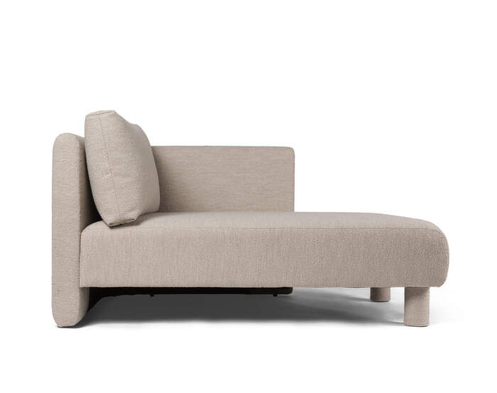 Modulární pohovka Dase Chaise Lounge Right Modul, Soft Bouclé natural