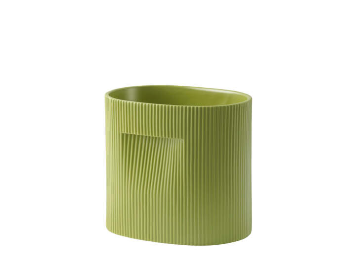 Květináč Ridge Planter H24, moss green