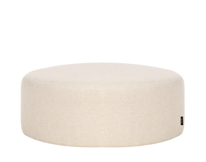 Pouf Folk Wide, cream beige