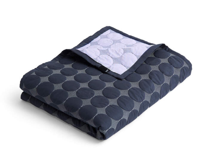 Pléd Mega Dot Organic 235x245, midnight blue