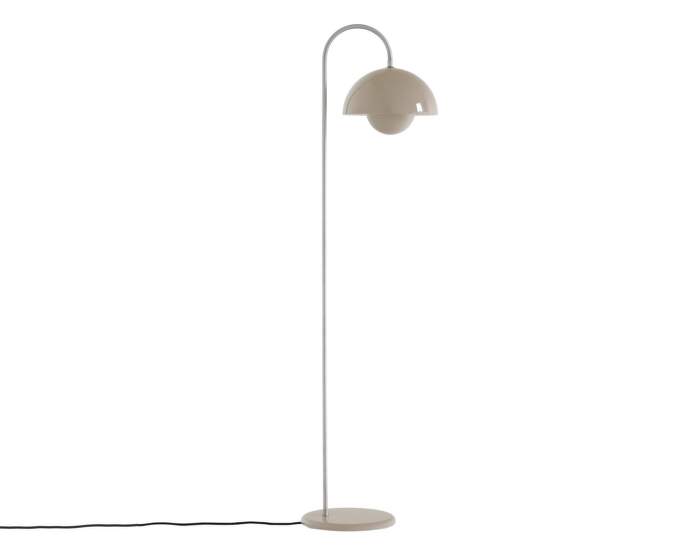 Stojací lampa Flowerpot VP12, grey beige