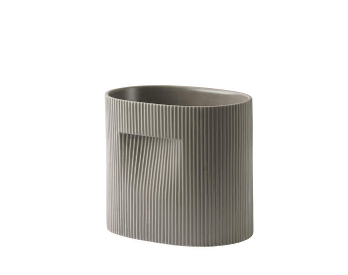 Květináč Ridge Planter H24, taupe