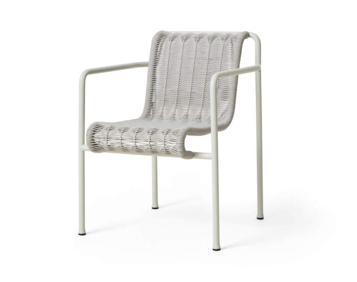 Židle Palissade Cord Dining Armchair, sky grey