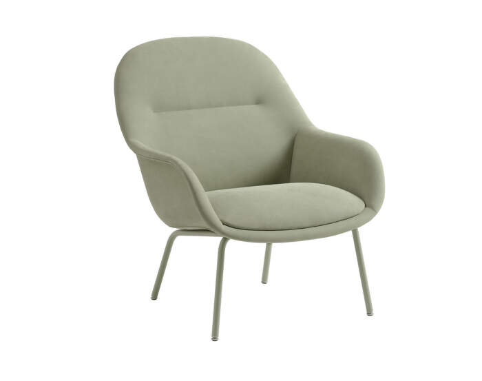 Křeslo Fiber Lounge Armchair Tube, jade/dusty green