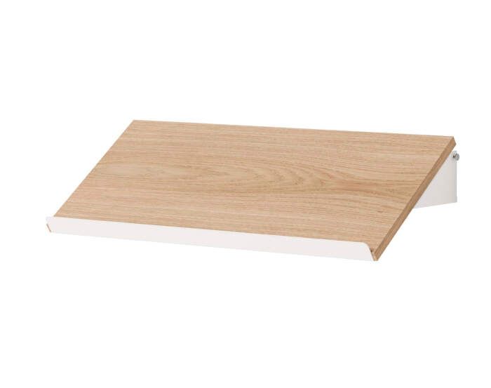 Police New Works Magazine Shelf Kit, oak/white