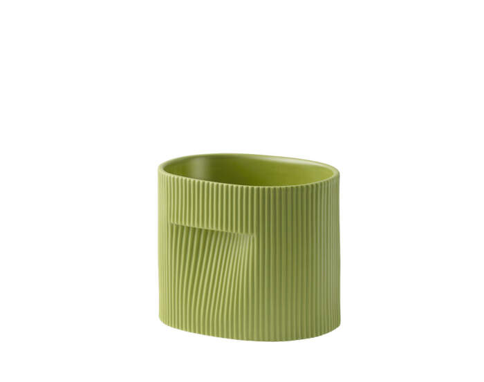 Květináč Ridge Planter H15, moss green