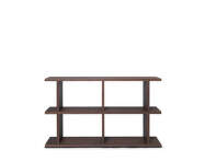 Knihovna Kona Bookcase 2x2, dark stained