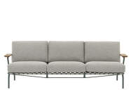 Pohovka Settle Sofa 3-Seater, Ribbed Weave 2/dark green