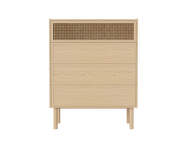 Komoda Cana Dresser H113, white oiled oak