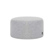 Pouf Folk Low, univerzal grey wool