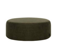 Pouf Folk Wide, italian olive