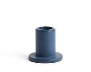 Svícen Tube Concrete Small, midnight blue