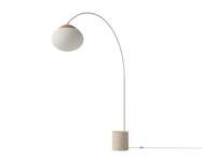 Stojací lampa Acorn Floor Lamp, ivory