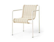 Židle Palissade Cord Dining Armchair, cream white