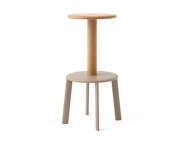 Barová židle Massif Bar Stool AV40, oak/grey beige