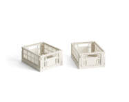 Úložný box Colour Crate Mini set 2ks, off-white