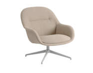 Křeslo Fiber Lounge Armchair Swivel, Ecriture 240/grey